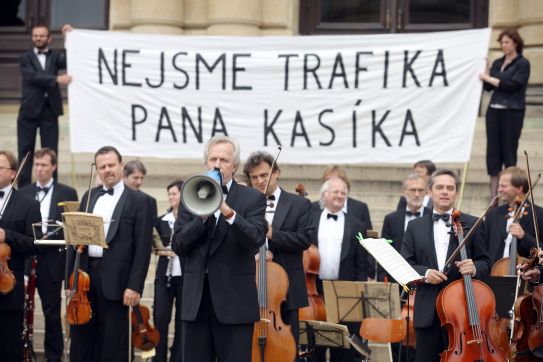 Česká filharmonie nechce ve svém čele Kasíka.