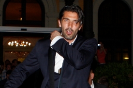 Italský brankář Gianluigi Buffon.