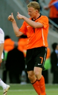 Dirk Kuyt z Nizozemska.