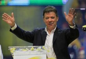 Nový kolumbijský prezident Juan Manuel Santos.