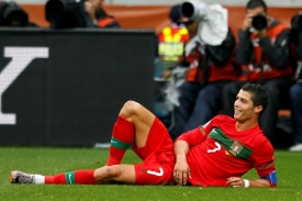 Zápas si užíval i kapitán Portugalců Cristiano Ronaldo.
