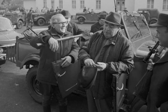 Bratři ve zbrani - Honecker a Brežněv.
