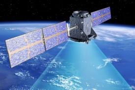 Jeden ze satelitů chystaného evropského navigačního systému Galileo.