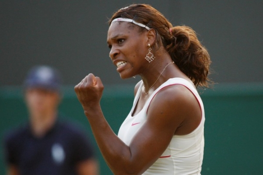 Serena Williamsová své pukrle královně neukázala.