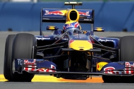 Mark Webber v monopostu Red Bullu.