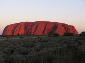 Posvátná Uluru.