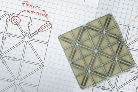Programovatelné origami se inspiruje skládačkami z papíru.