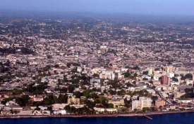 Na sedmém místě je Libreville v Gabonu.