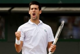 Novak Djokovič se stal prvním semifinalistou Wimbledonu.