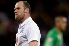 Wayne Rooney zklamal Anglii. Nedovedl ji dál než do osmifinále.