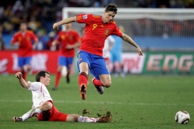 Španělský útočník Fernando Torres.