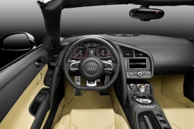 Interiér je luxusní, jinak to u Audi ani nejde.