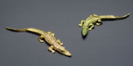 Šperky jako krokodýli.
