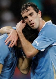 Fotbalisté Uruguaye po prohraném zápase o bronz.