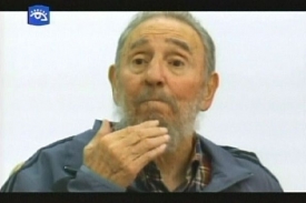 Fidel Castro vystoupil po několika letech v televizi.