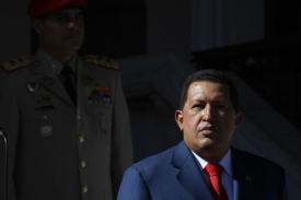 Venezuelský prezident Hugo Chávez.