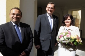 Do Itálie by rád i nový ministr školství Josef Dobeš (vlevo).