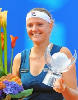 Vítězka pražského turnaje Agnes Szavayová.