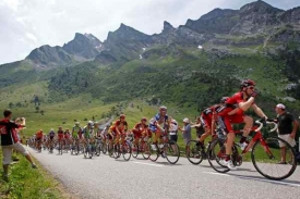 Pyrenejská část Tour de France.