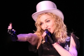 Zpěvačka Madonna.