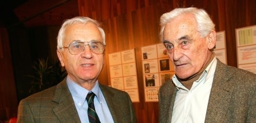 Milan Paumer (vpravo) s Josefem Mašínem.