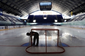 Zimní stadion v Popradu, kde chce hrát Hradec Králové KHL.