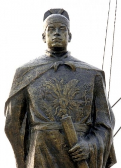 Socha admirála Čeng Che.