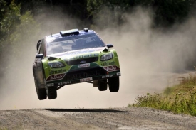 Domácí jezdec Jari-Matti Latvala vyhrál Finskou rallye.