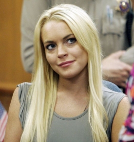 Hollywoodská hvězda Lindsay Lohanová.