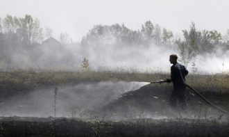 Sucha a vedra způsobila v evropském Rusku veliké požáry.