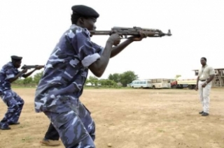 OSN cvičí policii v jižním Súdánu (ilustrační foto).