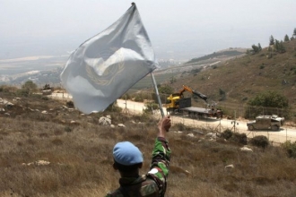 Modré přilby OSN oba oddíly pohraničníků neuhlídaly.