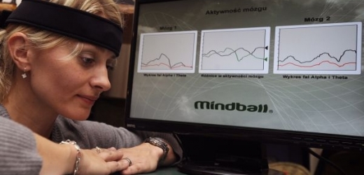 Mindball - metodou biofeedbacku posiluje mozek.