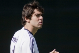 Brazilský záložník Realu Madrid Kaká.