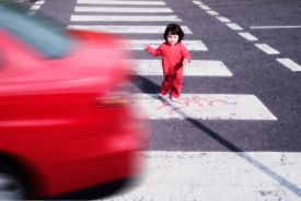 Smrt na silnici - nejčastějí úmrtí dítěte.