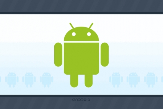 Logo operačního systému Android je stále viditelnější.