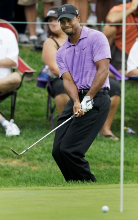 Tiger Woods zažil nejhorší golfový víkend v kariéře.