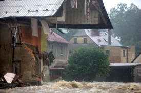 Obec Chrastava patří k nejvíce zasaženým víkendovými povodněmi.