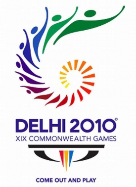 Logo sportovních her v Dillí 2010.