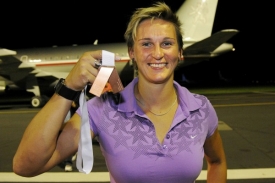 Barbora Špotáková přivezla z ME jedinou českou medaili. Bronzovou.
