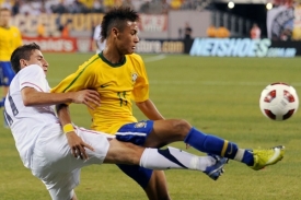 Brazilský útočník Neymar.