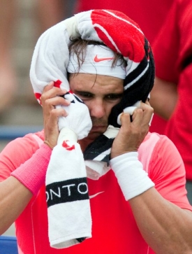 Rafael Nadal prožívá v Americe tradičně nejslabší část sezony.
