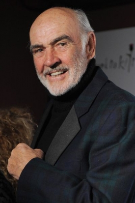 Britský herec Sean Connery.