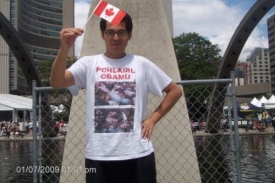 Jaroslav Suchý při čekání na azyl v Kanadě.