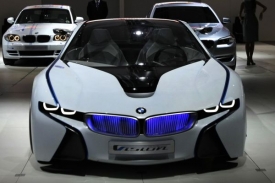 Jeden z konceptů vystavených v Moskvě - BMW Vision.