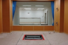 Místnost, kde probíhají v Japonsku popravy.