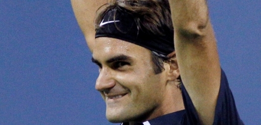 Federer si kouzlo okamžiku užíval.