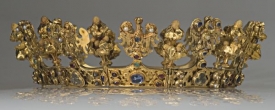 Svatební koruna z královského pokladu.