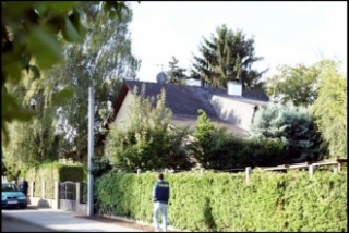 Dům Priklopila, kde byla Kampuschová vězněna.