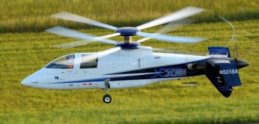 Za svou rychlost vděčí X2 dvěma rotorům a tlačné vrtuli na zádi.